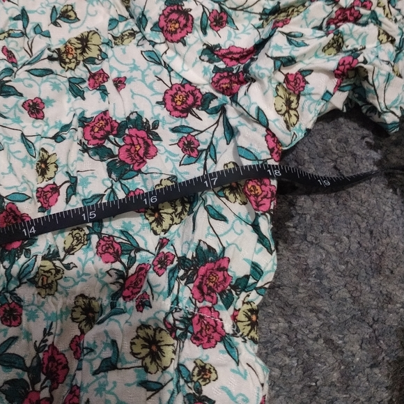 NWT Dear John Puff Sleeve Blouse sz XL - Picture 6 of 7